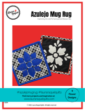 Load image into Gallery viewer, Azulejo Mug Rug Pattern
